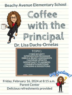 Coffee With The Principal Feb 2024